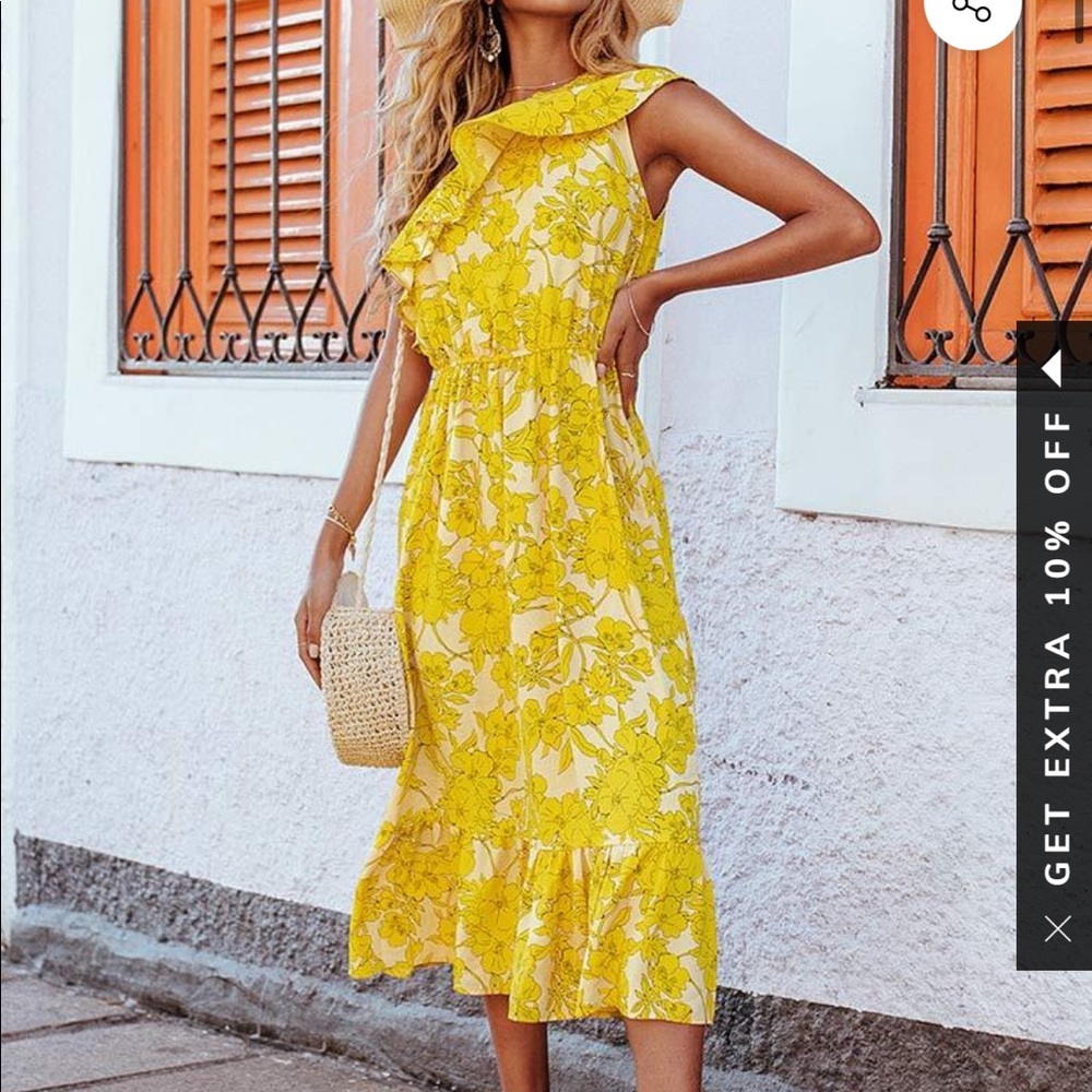 Cupshe One Shoulder Dress